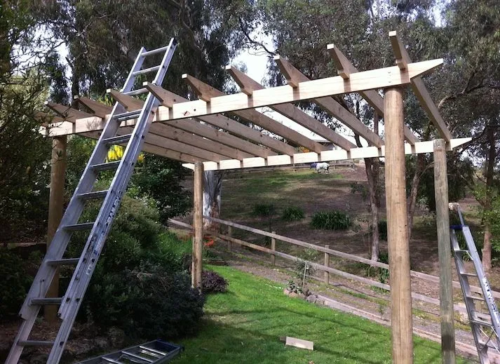 Pergola frame